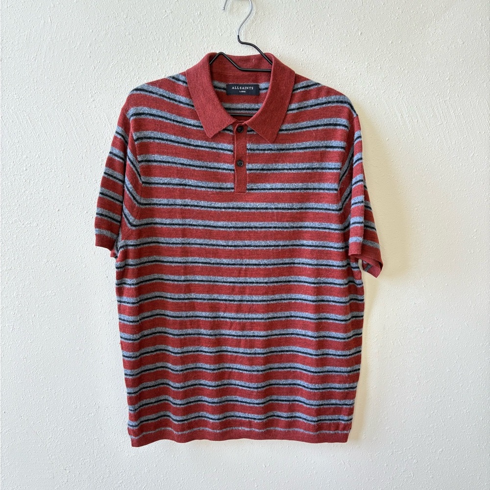 All Saints Mohair Polo